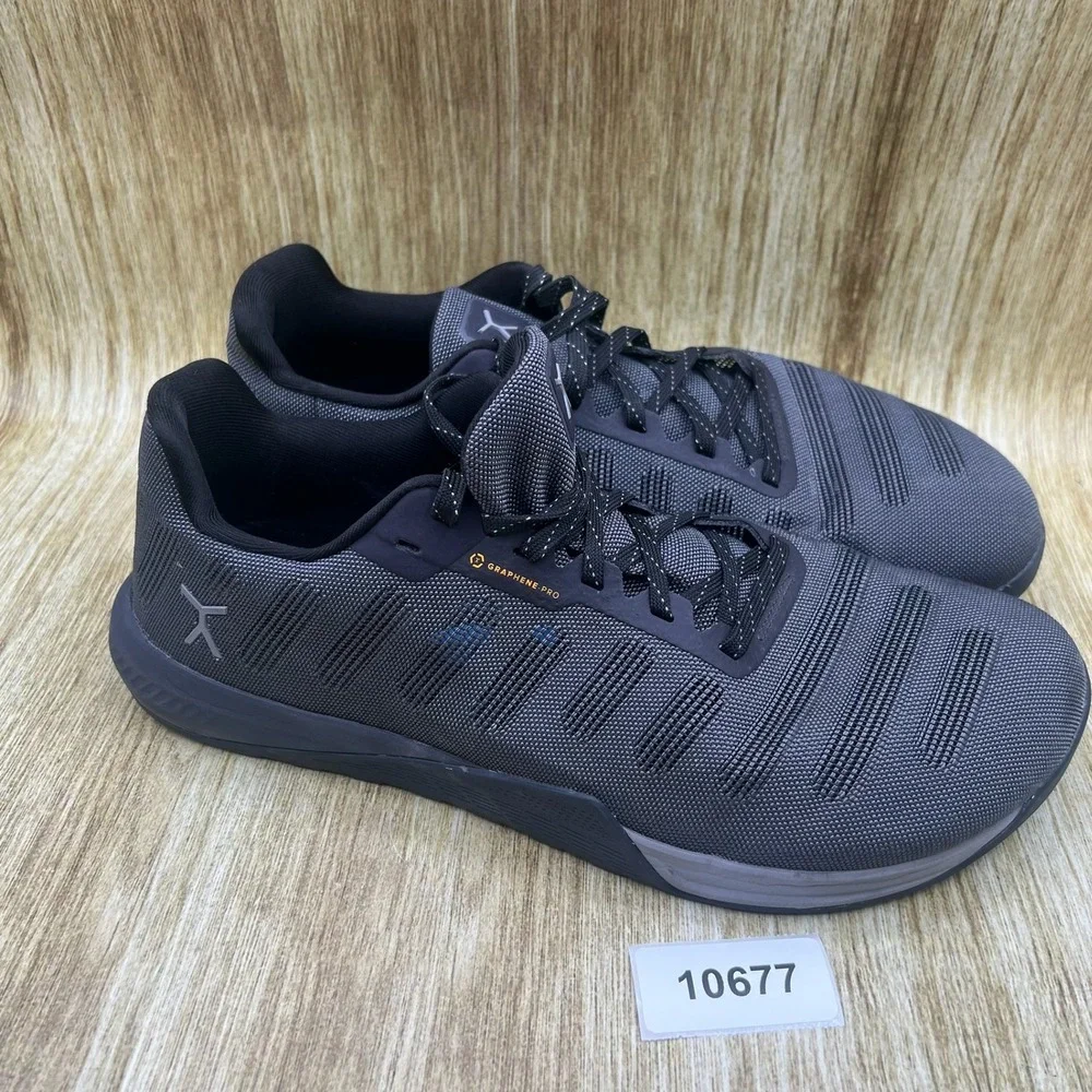 Flux Adapt Graphene XT Men's Size 11.5 Shadow Grey Barefoot Training Shoes
